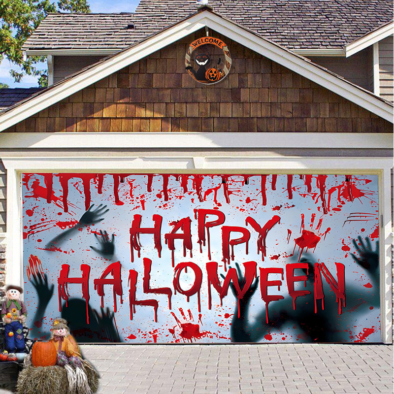 Custom Halloween Backdrop